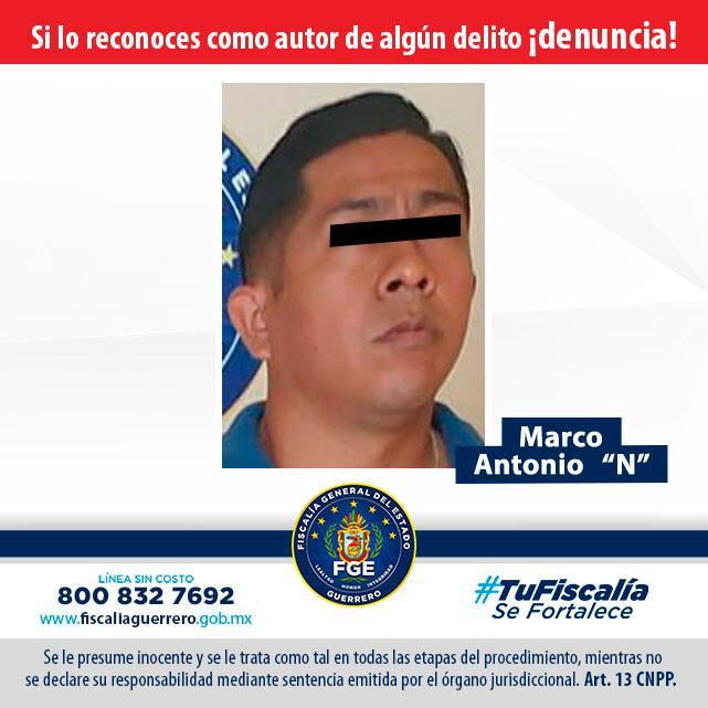FGE aprehende a abusador de una menor en Acapulco