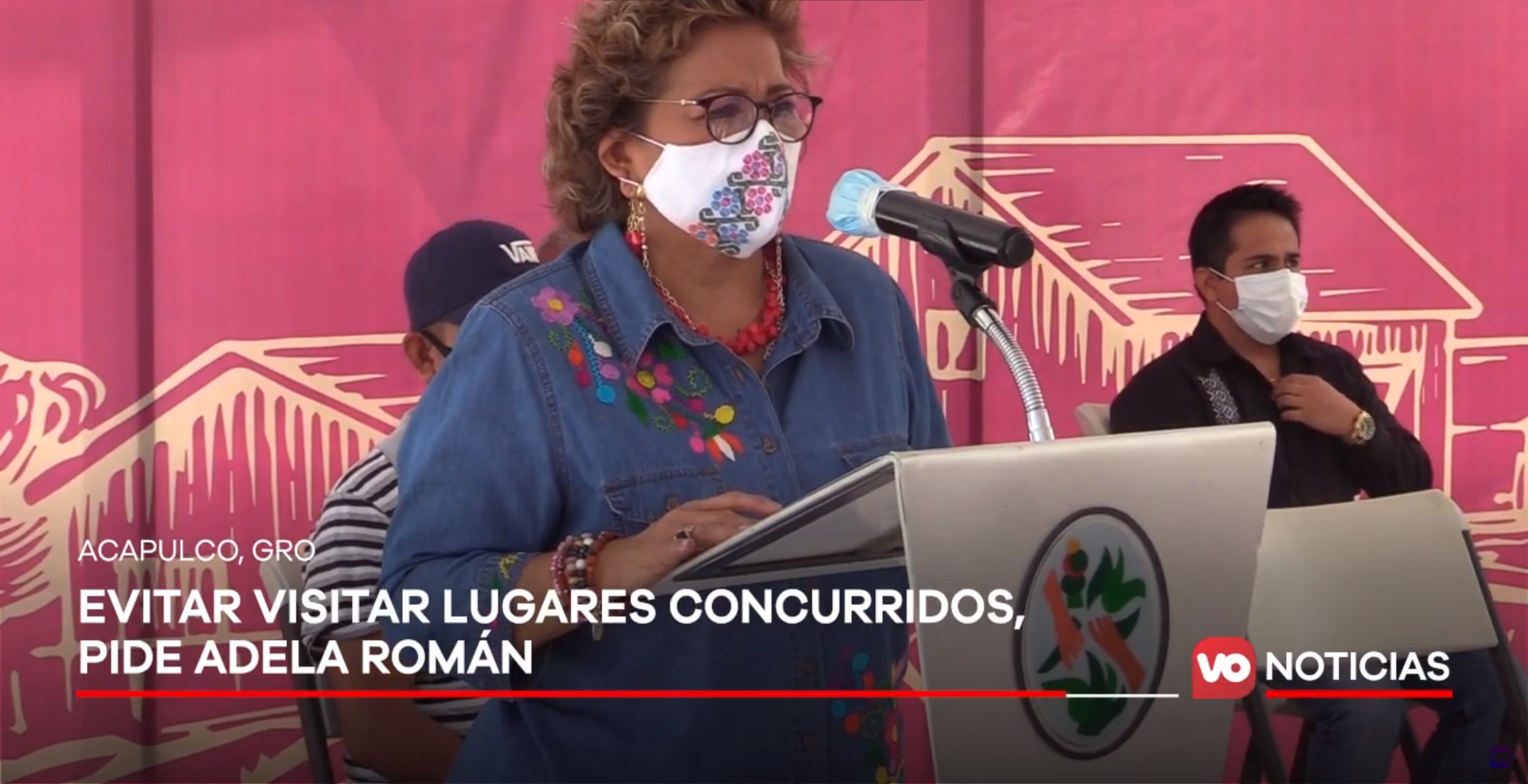 VIDEO: Evitar visitar lugares concurridos, pide Adela Román a los acapulqueños