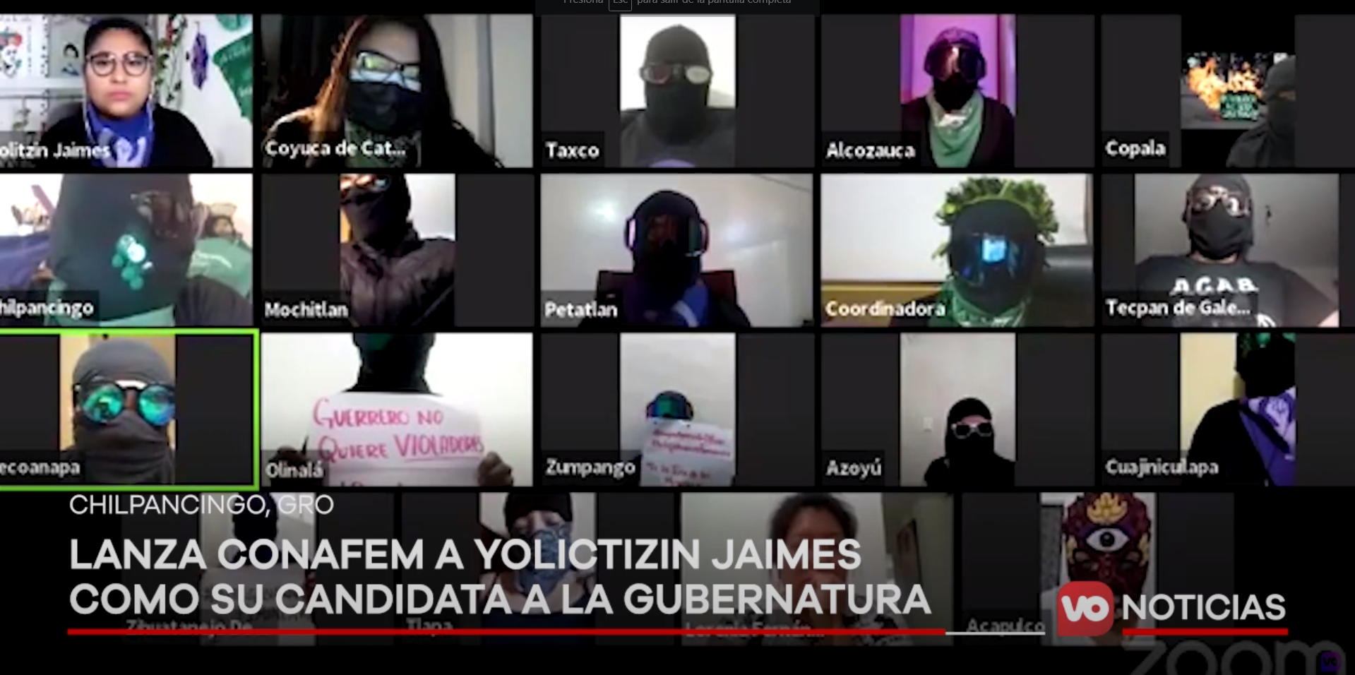 VIDEO: Lanza CONAFEM a Yolictizin Jaimes como su candidata a la gubernatura en Guerrero