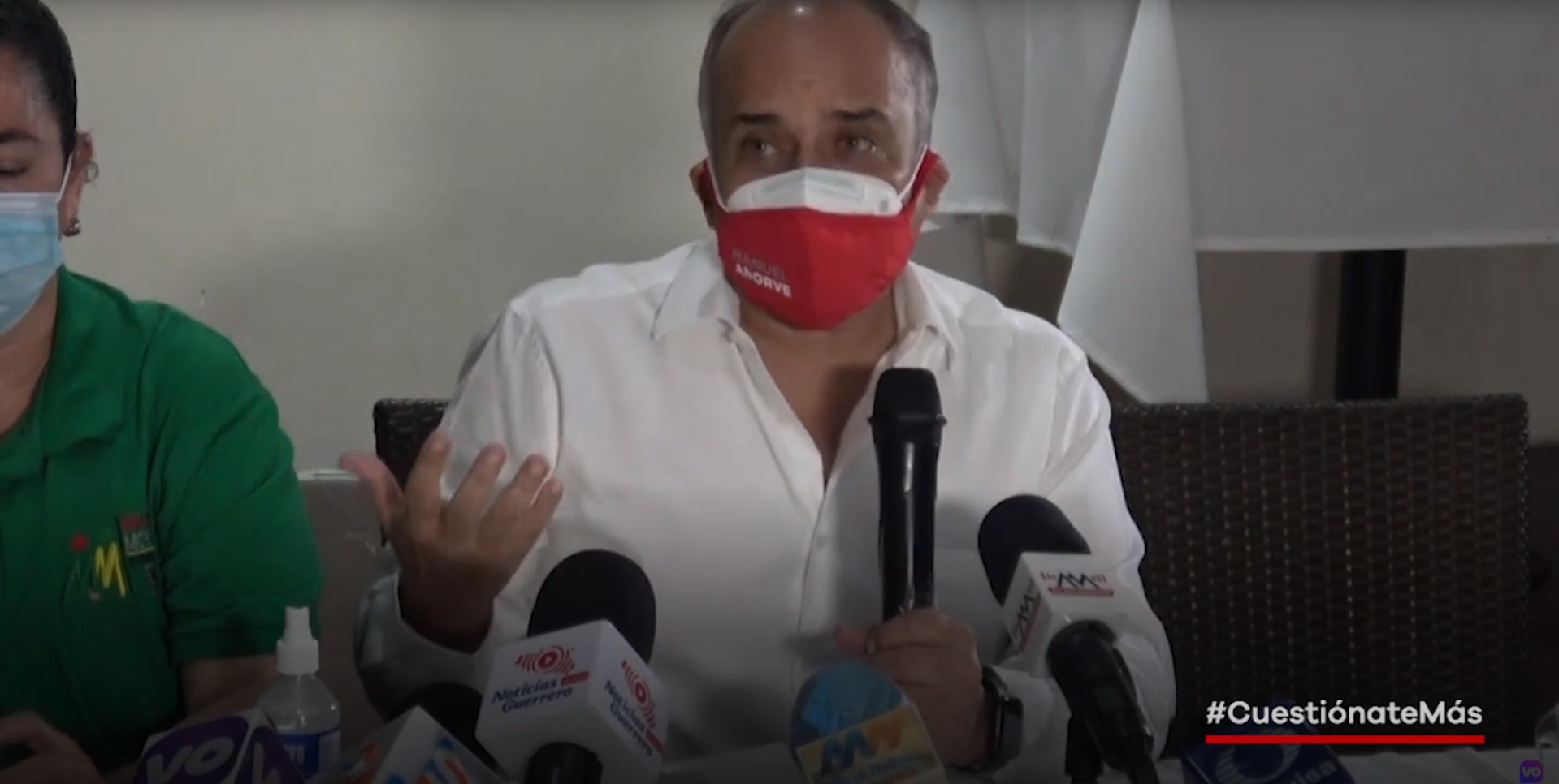 VIDEO: Celebra Añorve que Taja se registre como candidato a la alcaldía de Acapulco