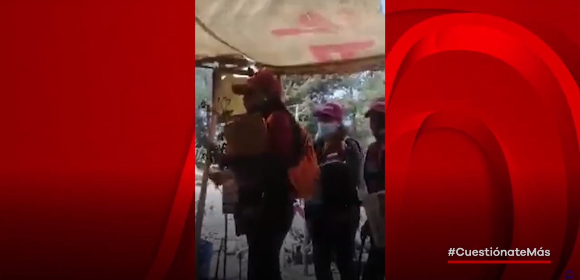 VIDEO: Difunden acto de proselitismo electoral de servidores de la Nación