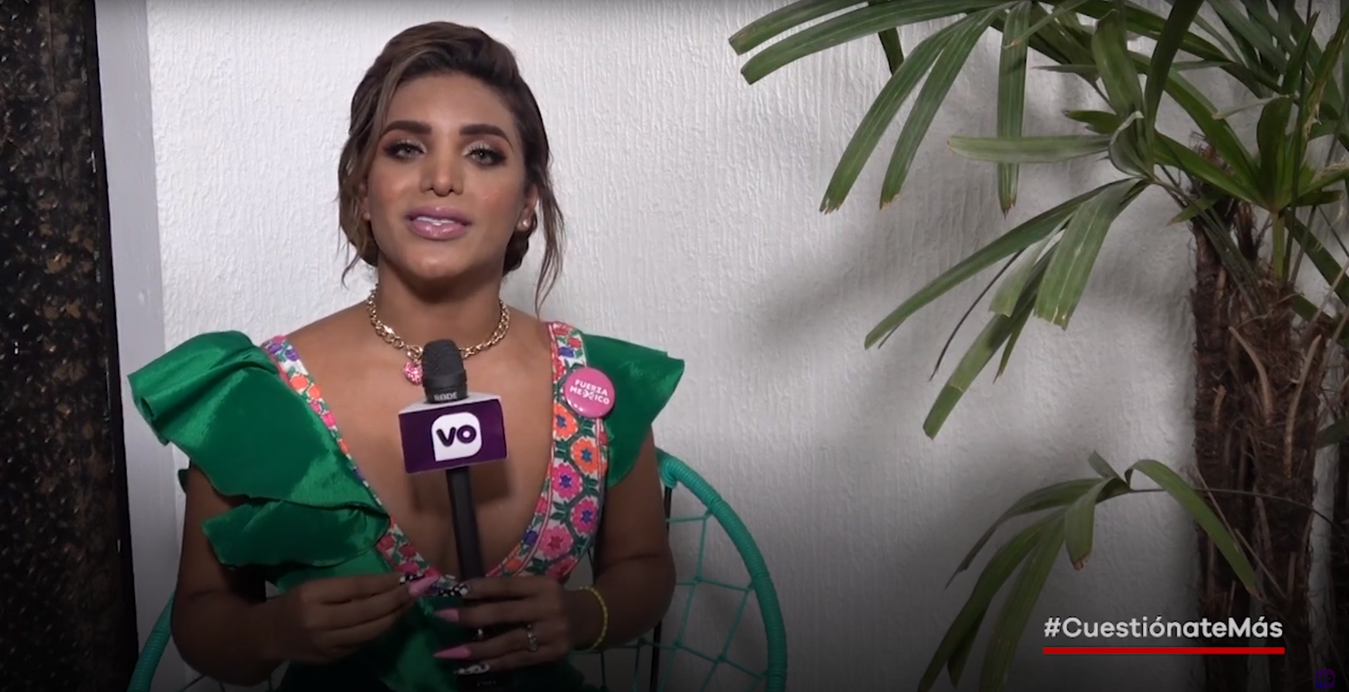 VIDEO: Violeta Arroyo se convierte en la primera mujer trans en competir por una diputación federal