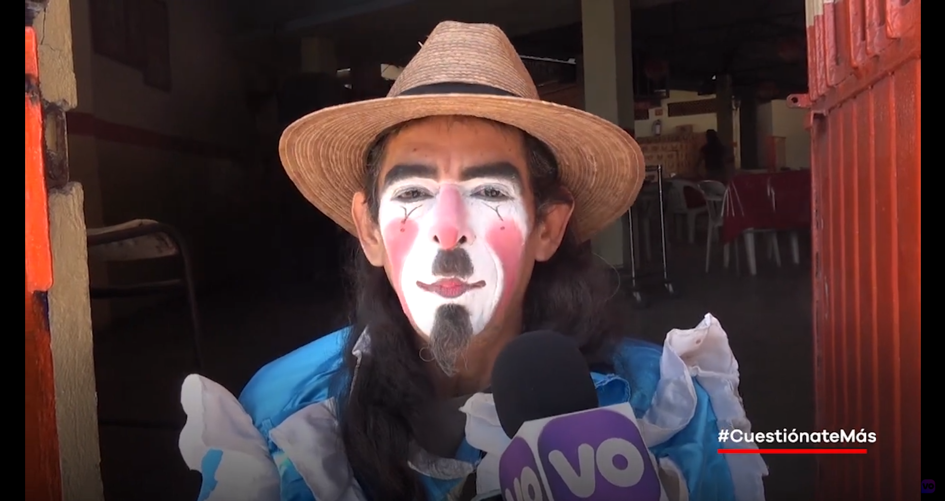 VIDEO: Conoce la historia del payaso Riquilín que no se rinde ante las adversidades