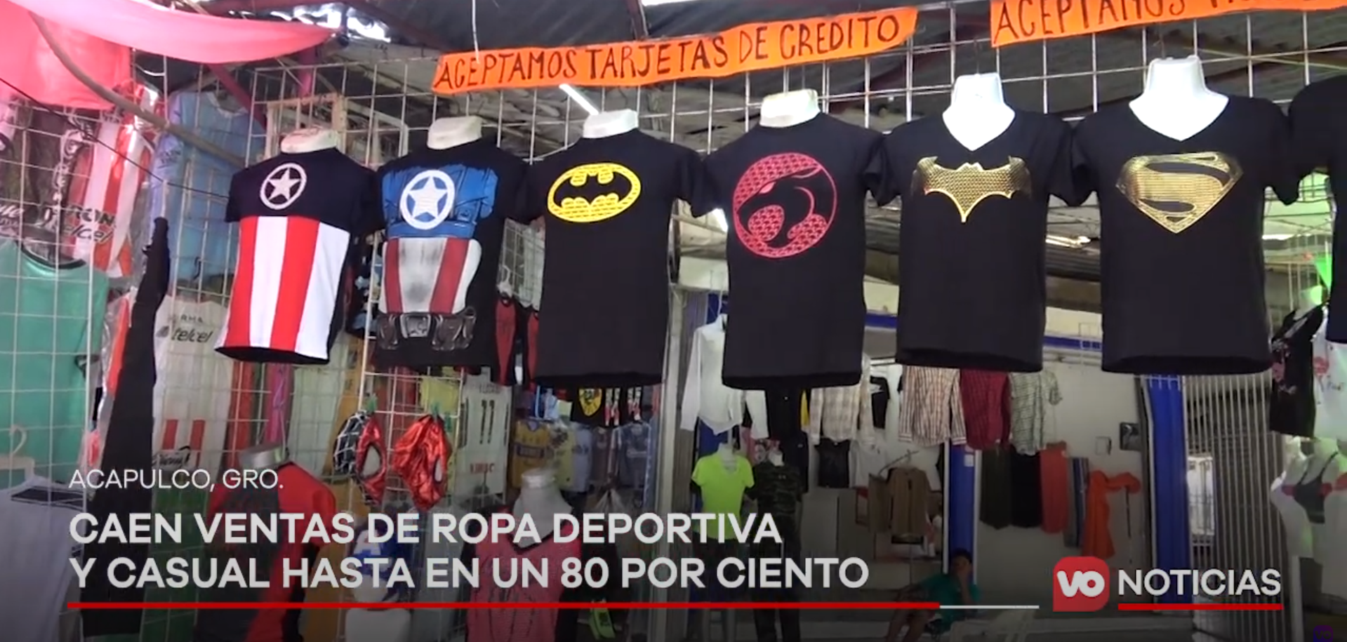 VIDEO: Caen ventas en ropa deportiva y casual por pandemia