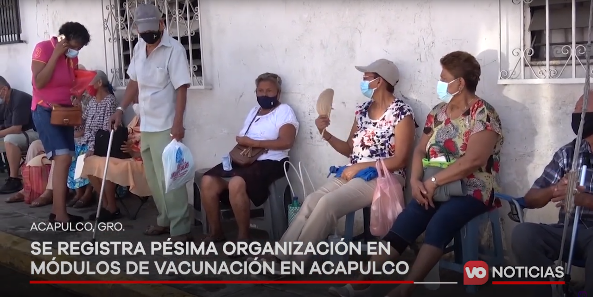 VIDEO: Pésima organización se registra en los módulos de vacunación, principalmente en la UDA