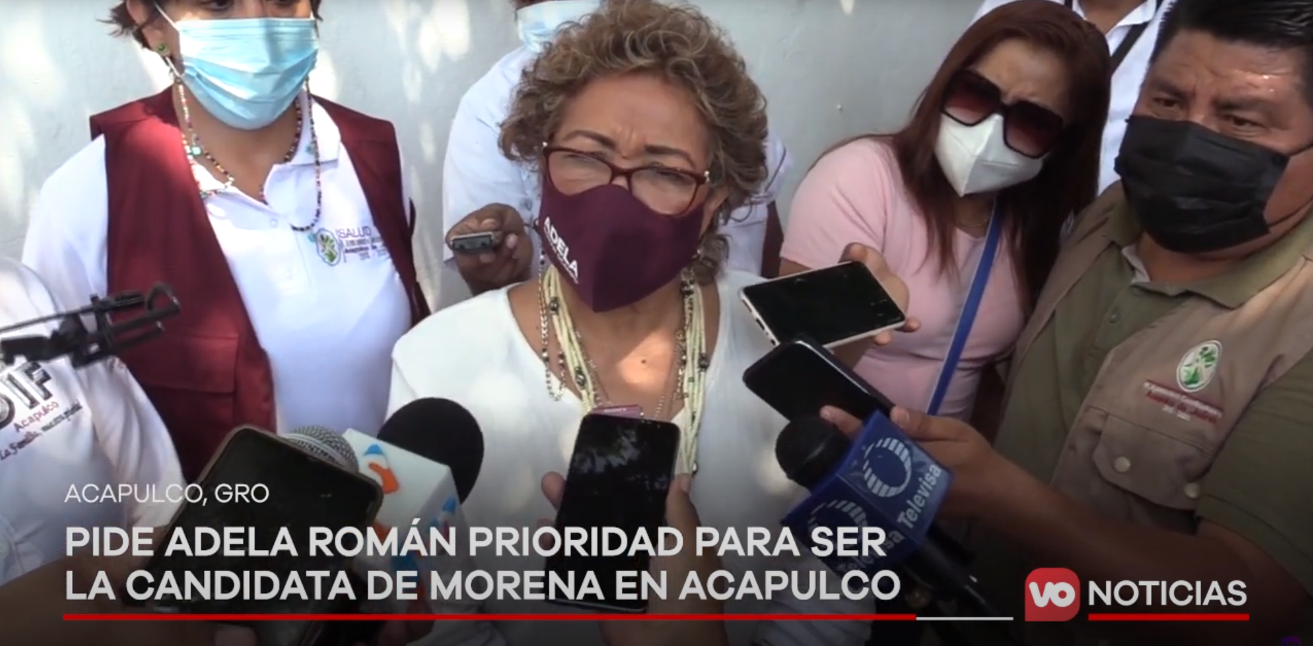 VIDEO: Pide Adela Román prioridad para ser la candidata de Morena en Acapulco