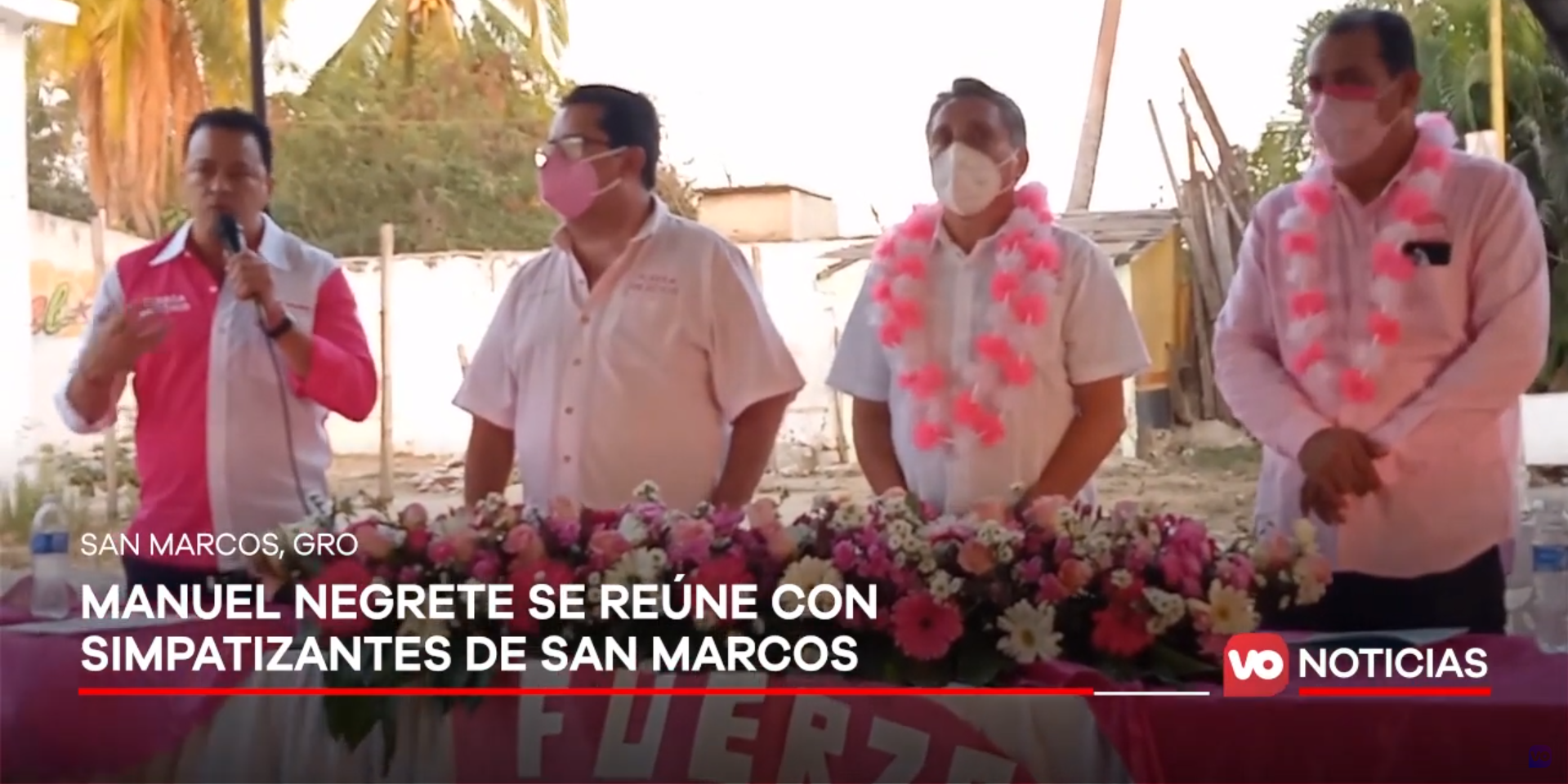 VIDEO: Manuel Negrete se reúne con simpatizantes de San Marcos