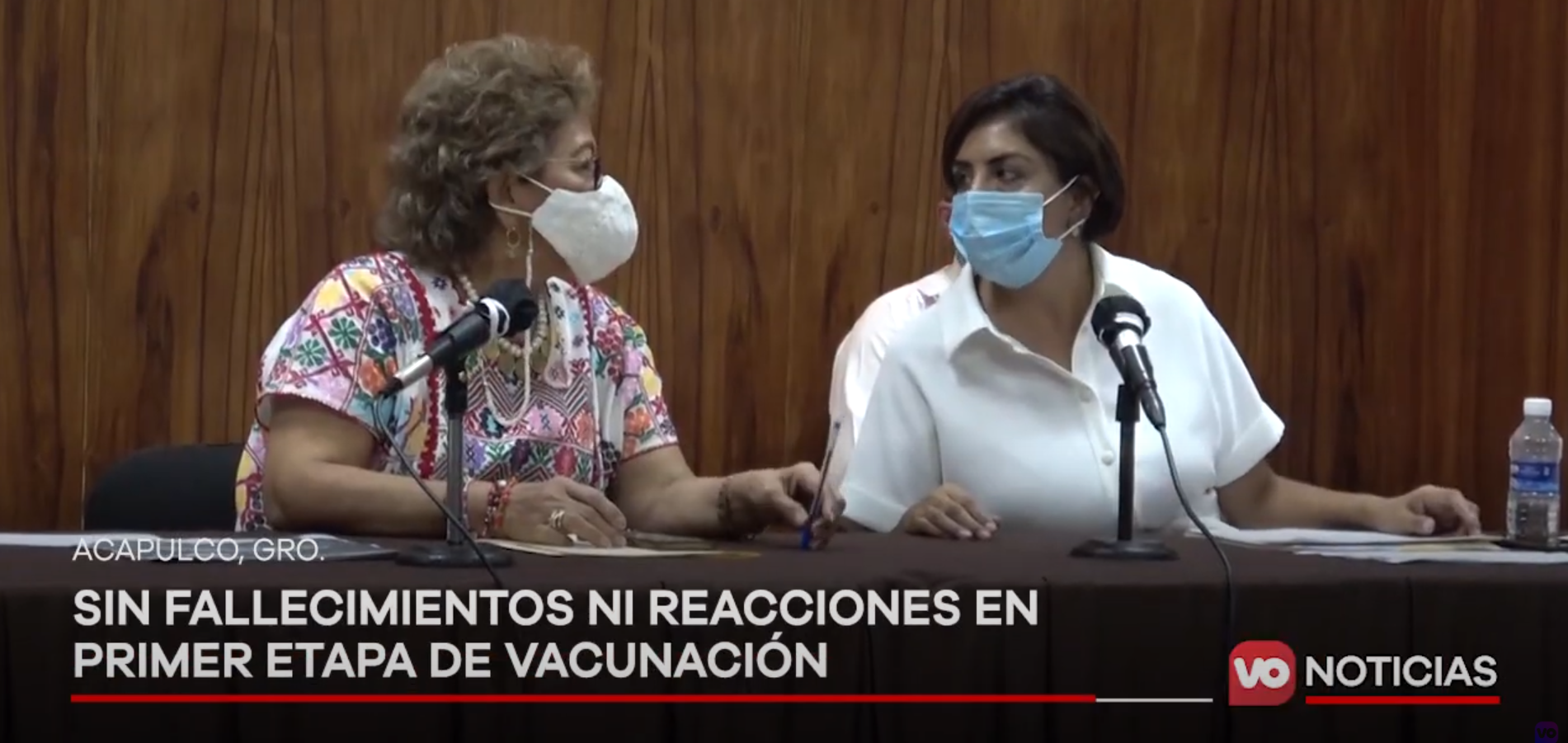 VIDEO: Sin fallecimientos ni reacción es en primer etapa de vacunación por COVID-19