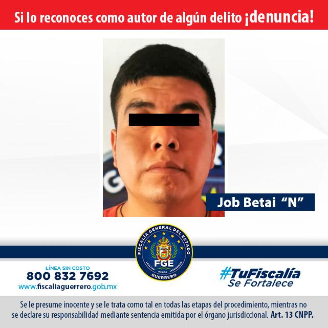 Vinculan a proceso a un homicida en Tlapa