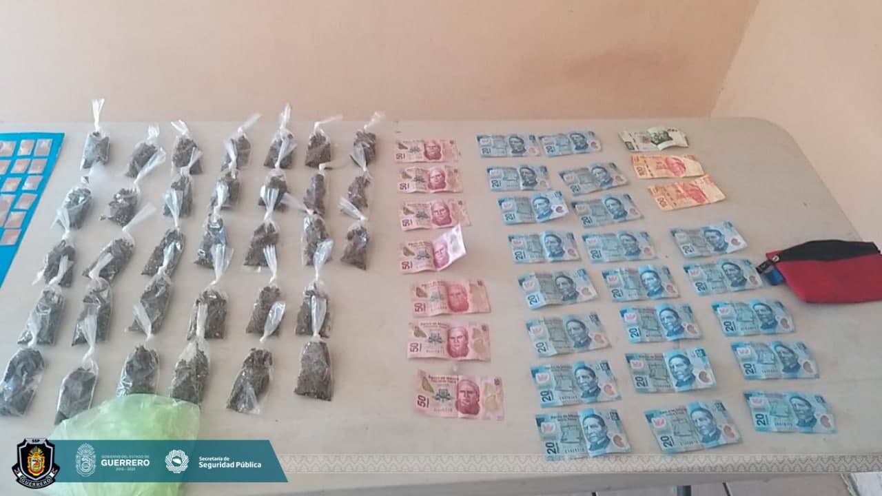 Lo detienen por portar más de 150 bolsitas con probable droga en Paso Limonero