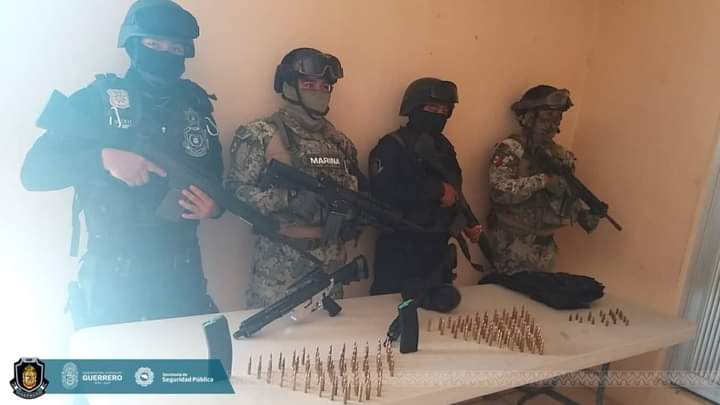 Aseguran dos armas largas y más de 150 cartuchos útiles en La Progreso