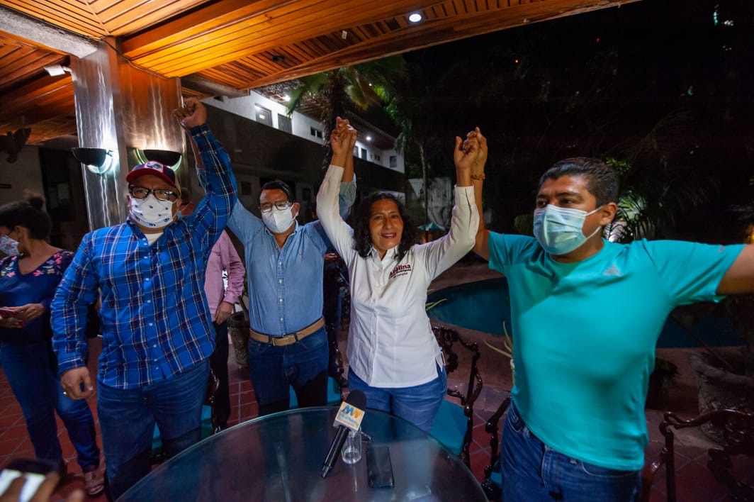 Abelina Lopez gana encuesta de Morena por la alcaldía de Acapulco