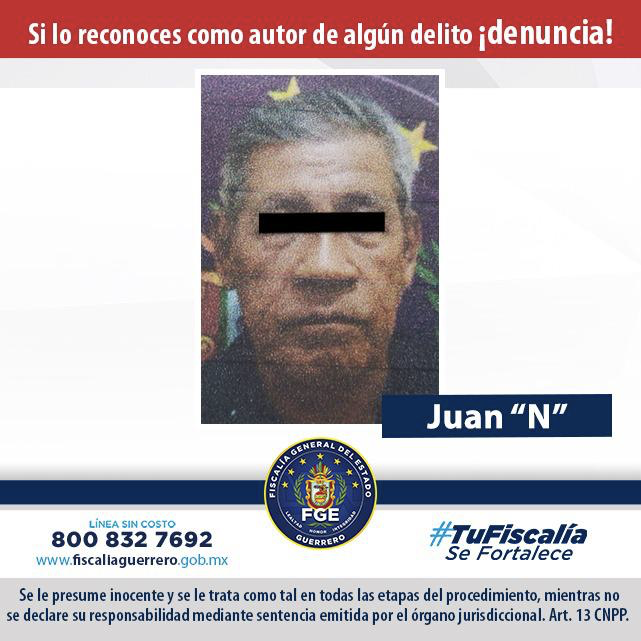 Logran sentencia contra abusador sexual de una menor de edad en Ometepec