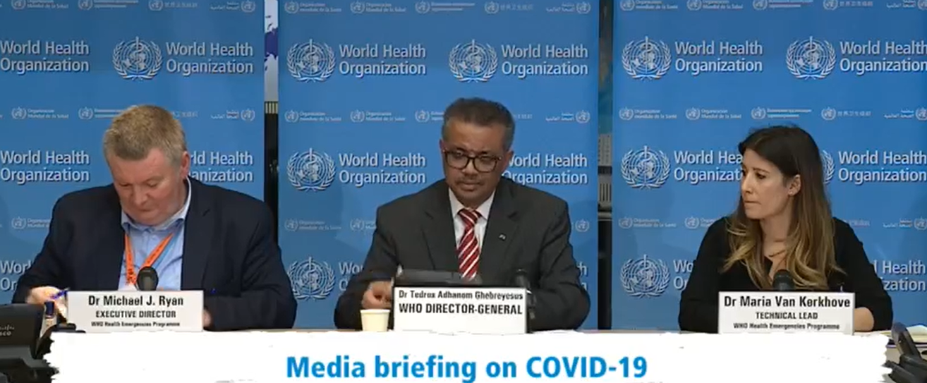 Se cumple un año de que la OMS declarara la pandemia a causa de COVID-19