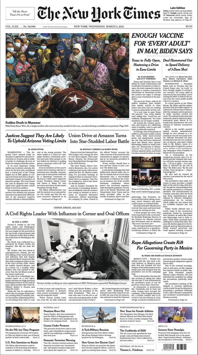 The New York Times retoma el caso de Félix Salgado en un extenso reportaje