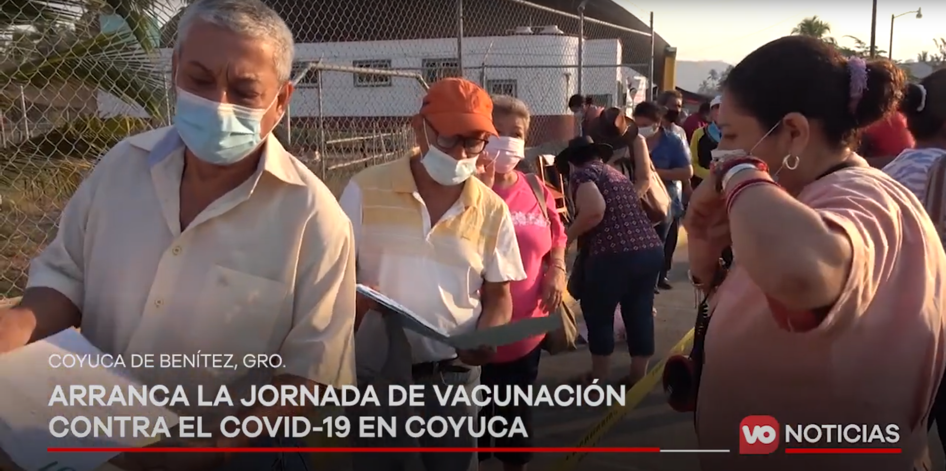 VIDEO: Arranca jornada de vacunación contra el COVID-19 en Coyuca de Benítez