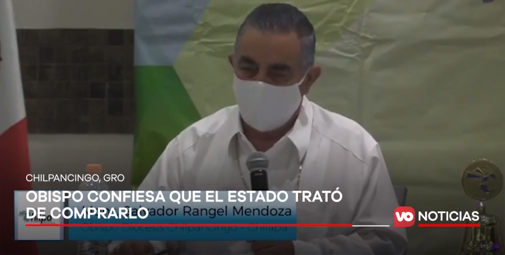 VIDEO: Obispo confiesa que el estado trató de comprarlo por destapar “llaguita del narcotráfico”