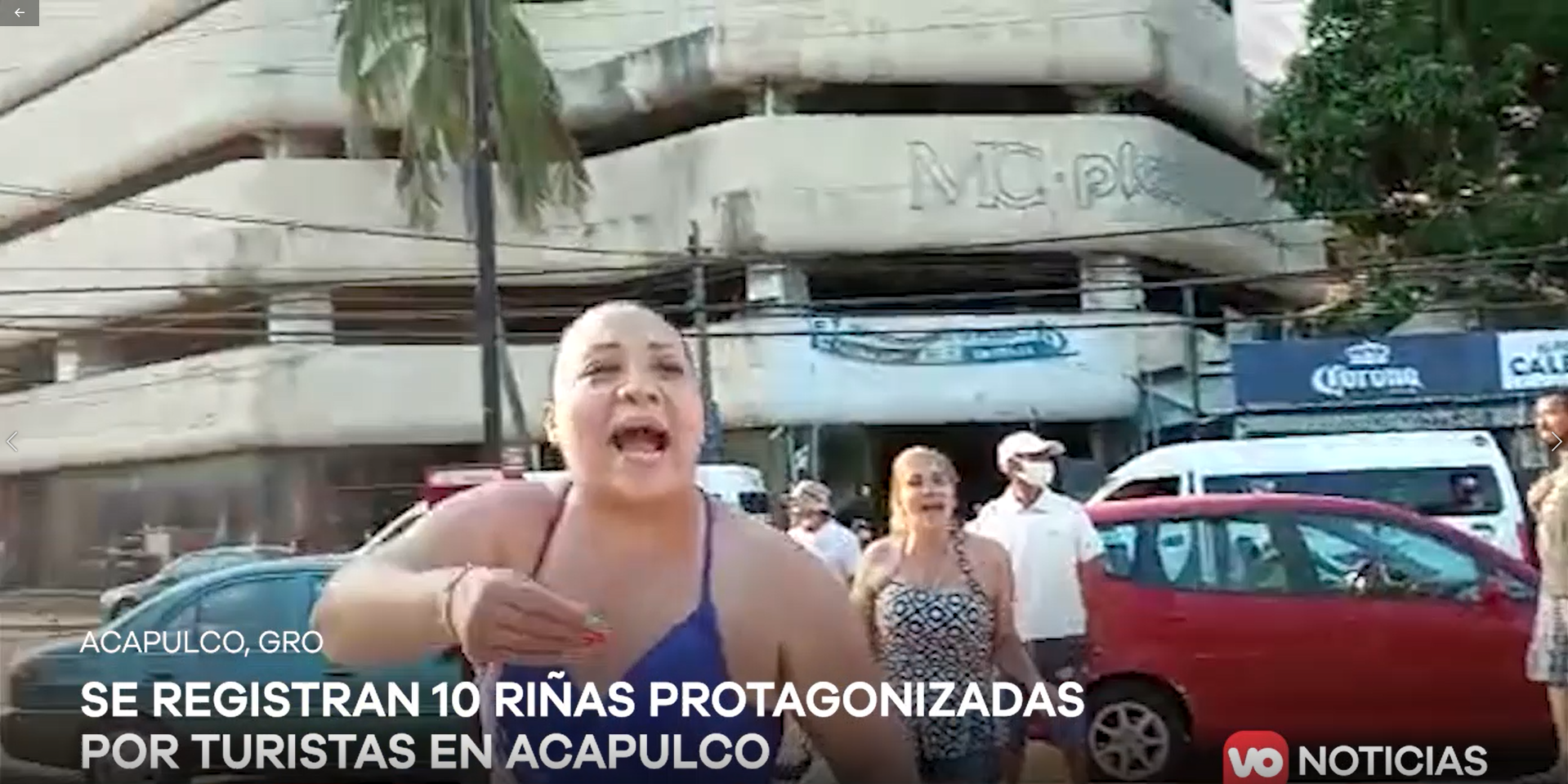 VIDEO: Se registran 10 riñas protagonizadas por turistas en Acapulco