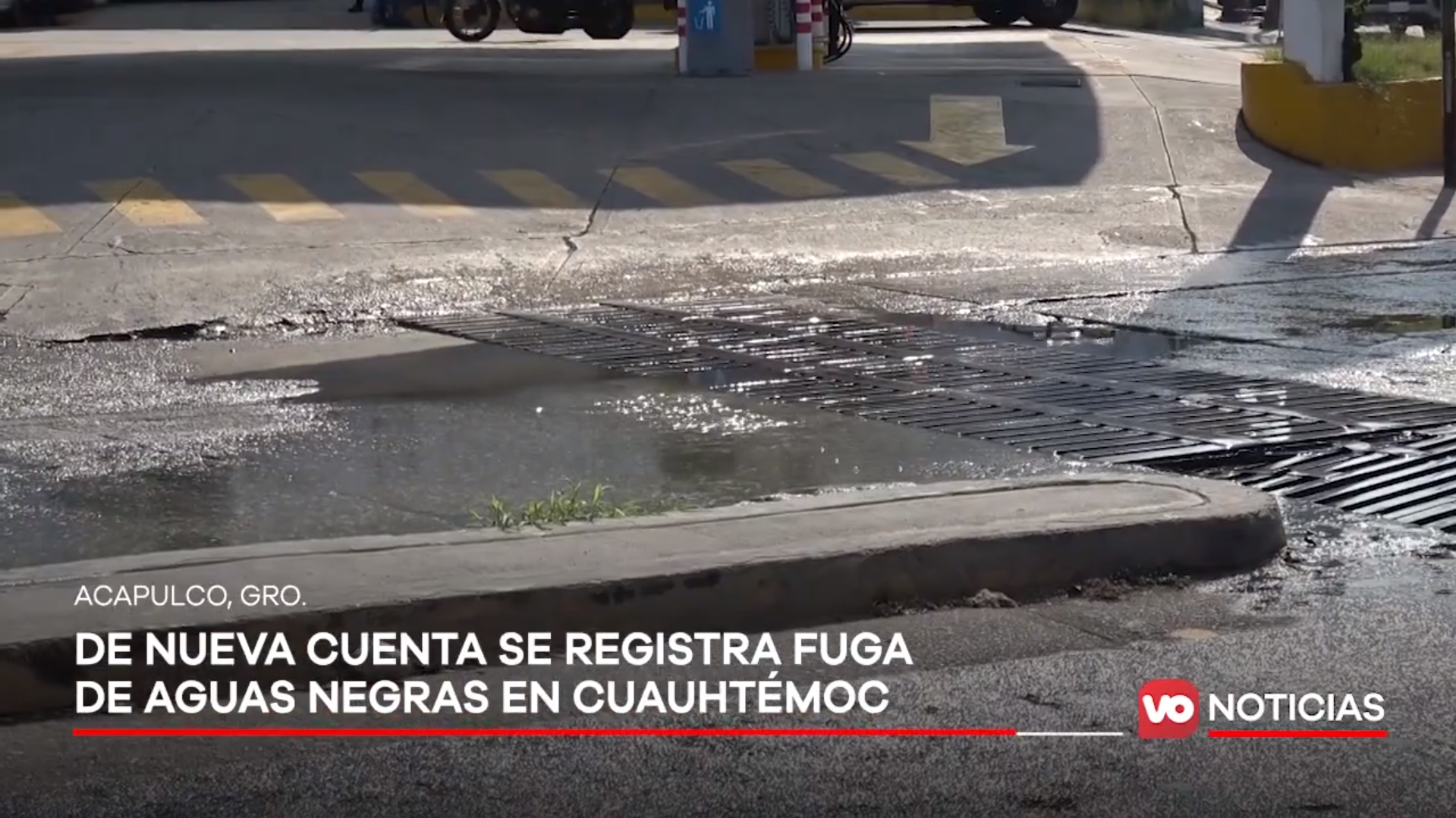 VIDEO: De nueva cuenta se registra fuga de aguas negras en Cuauhtémoc