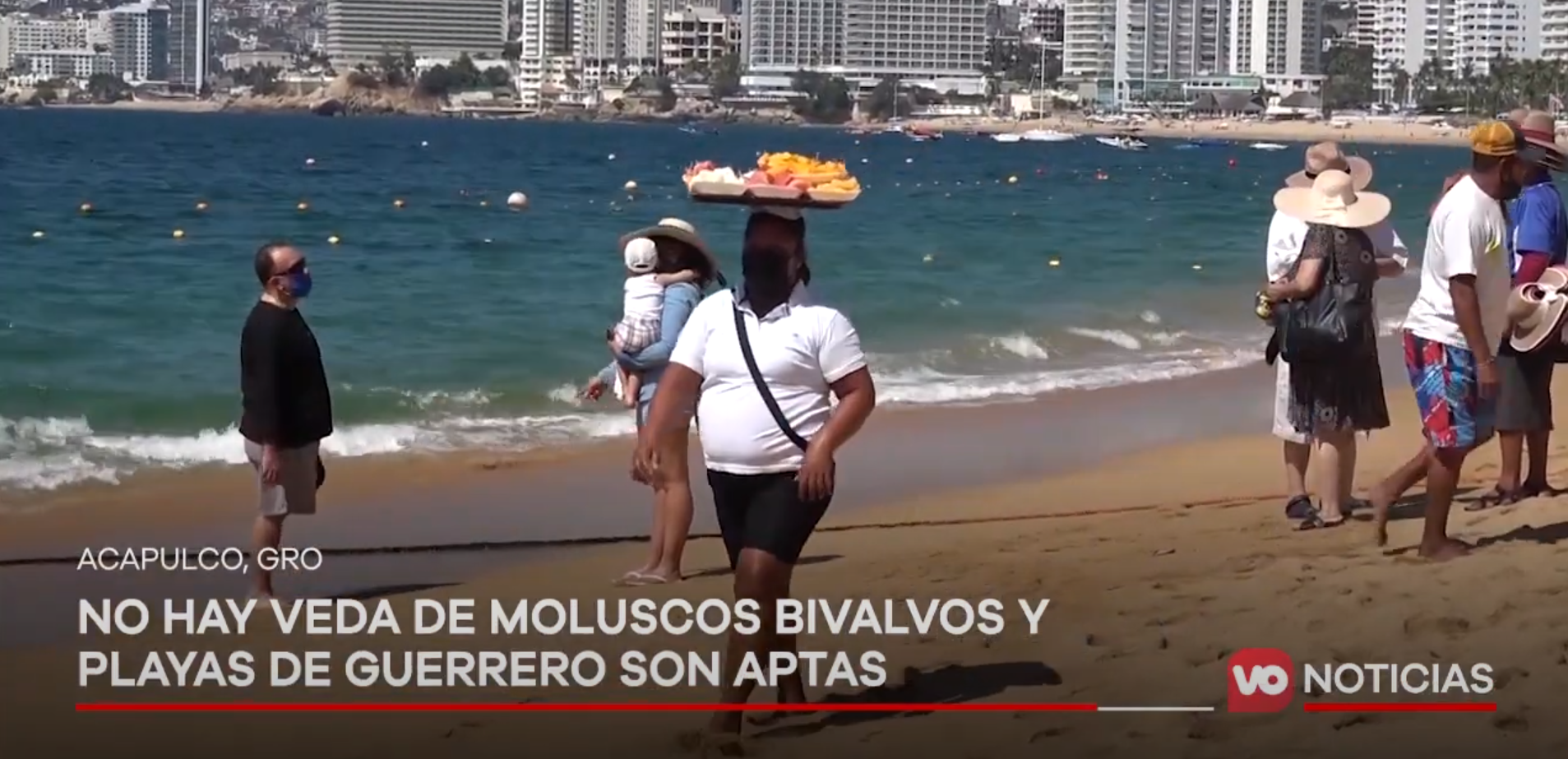 VIDEO: No hay veda de moluscos bivalvos y playas de Guerrero son aptas para uso humano: SSA