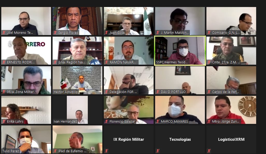 Presentan Mapa de Riesgo 2021 para orientar seguridad en proceso electoral