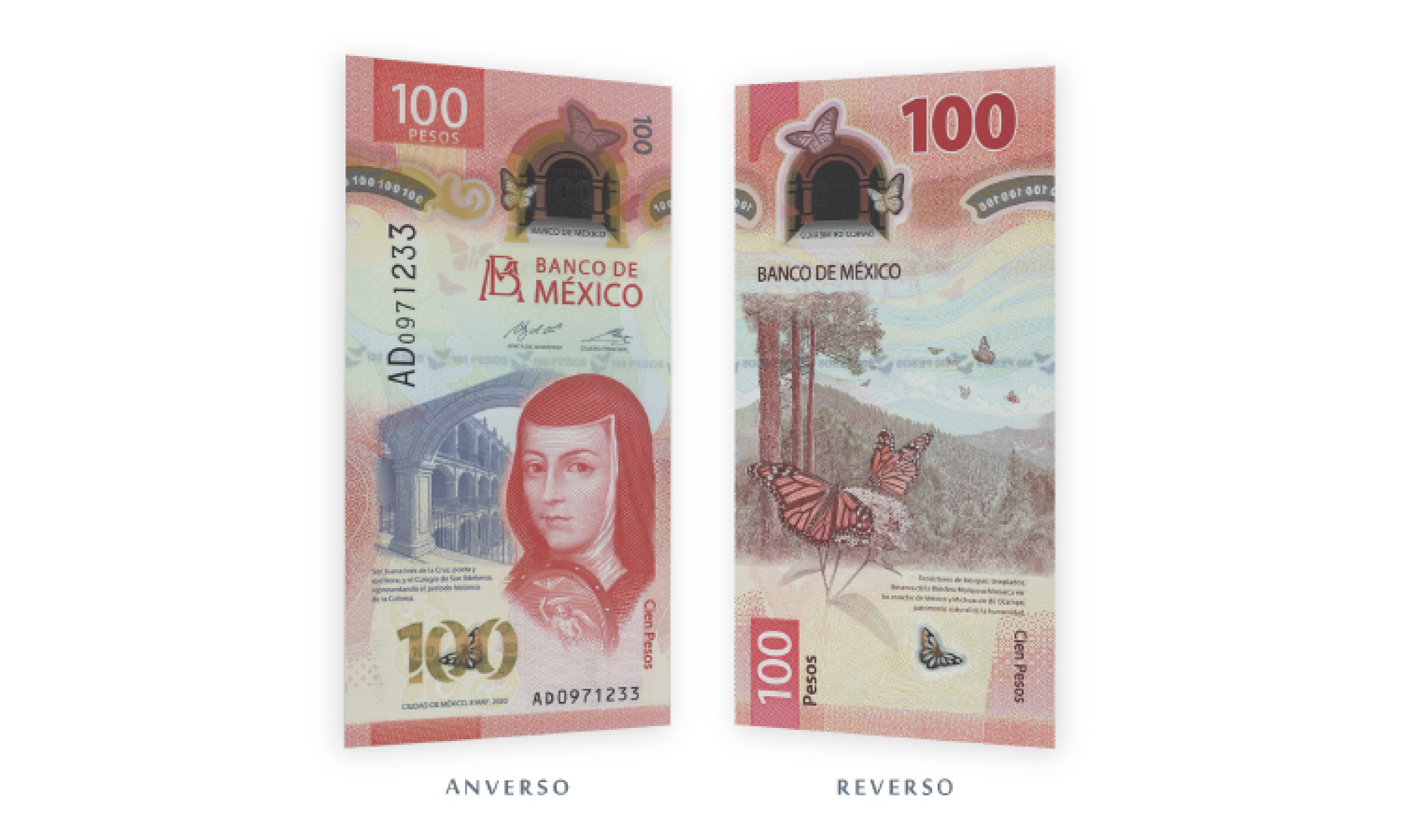Eligen al billete de 100 pesos como el mejor del mundo en 2020