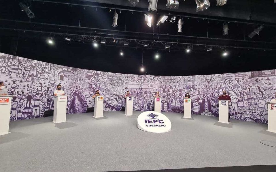 Todo listo para la realización del primer debate entre candidatas/os a la gubernatura del estado