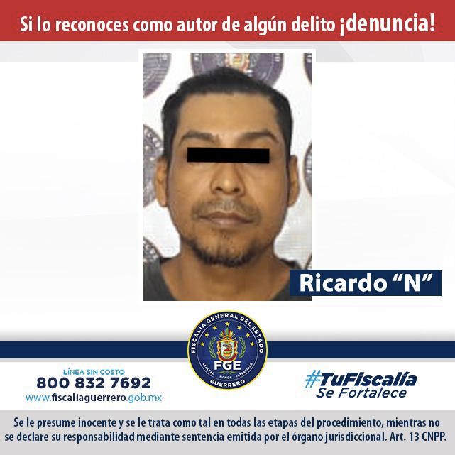 FGE cumplimenta orden de aprehensión contra violador en Zihuatanejo