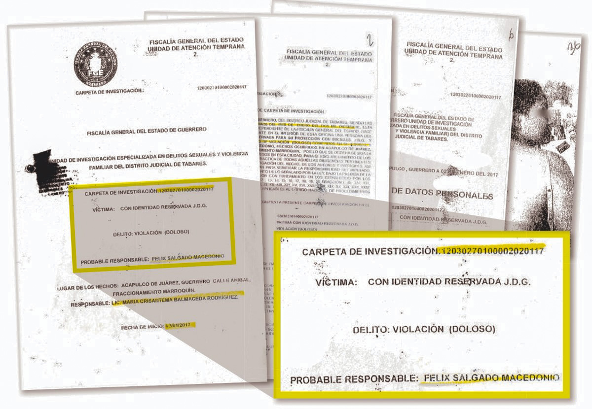 Reaparece la presunta primera víctima de Salgado Macedonio