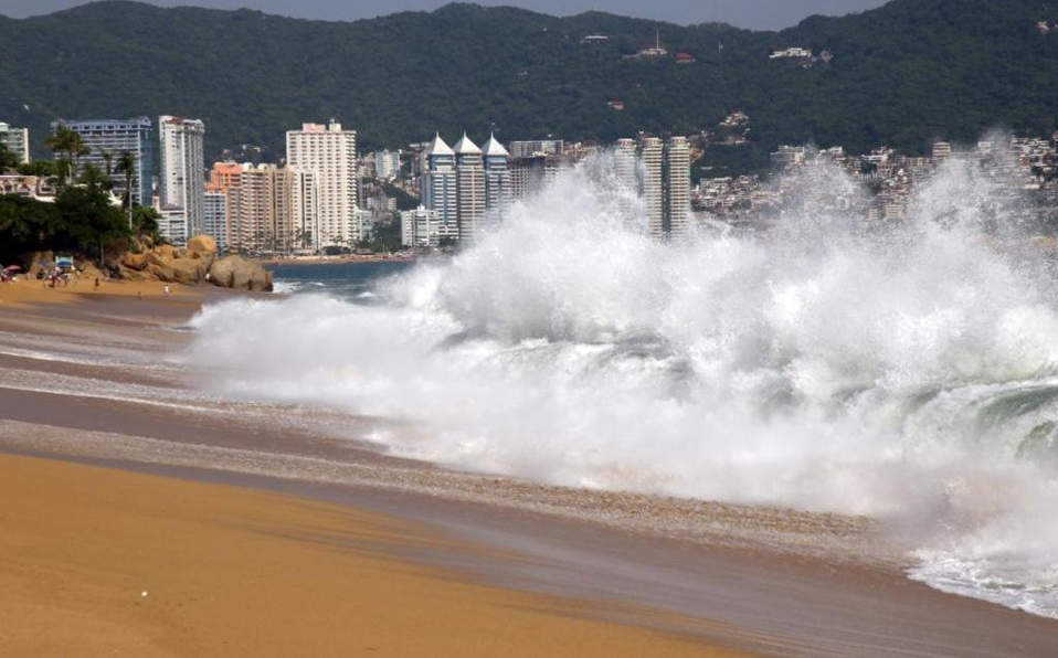Alerta Protección Civil por nuevo mar de fondo en costas de Guerrero