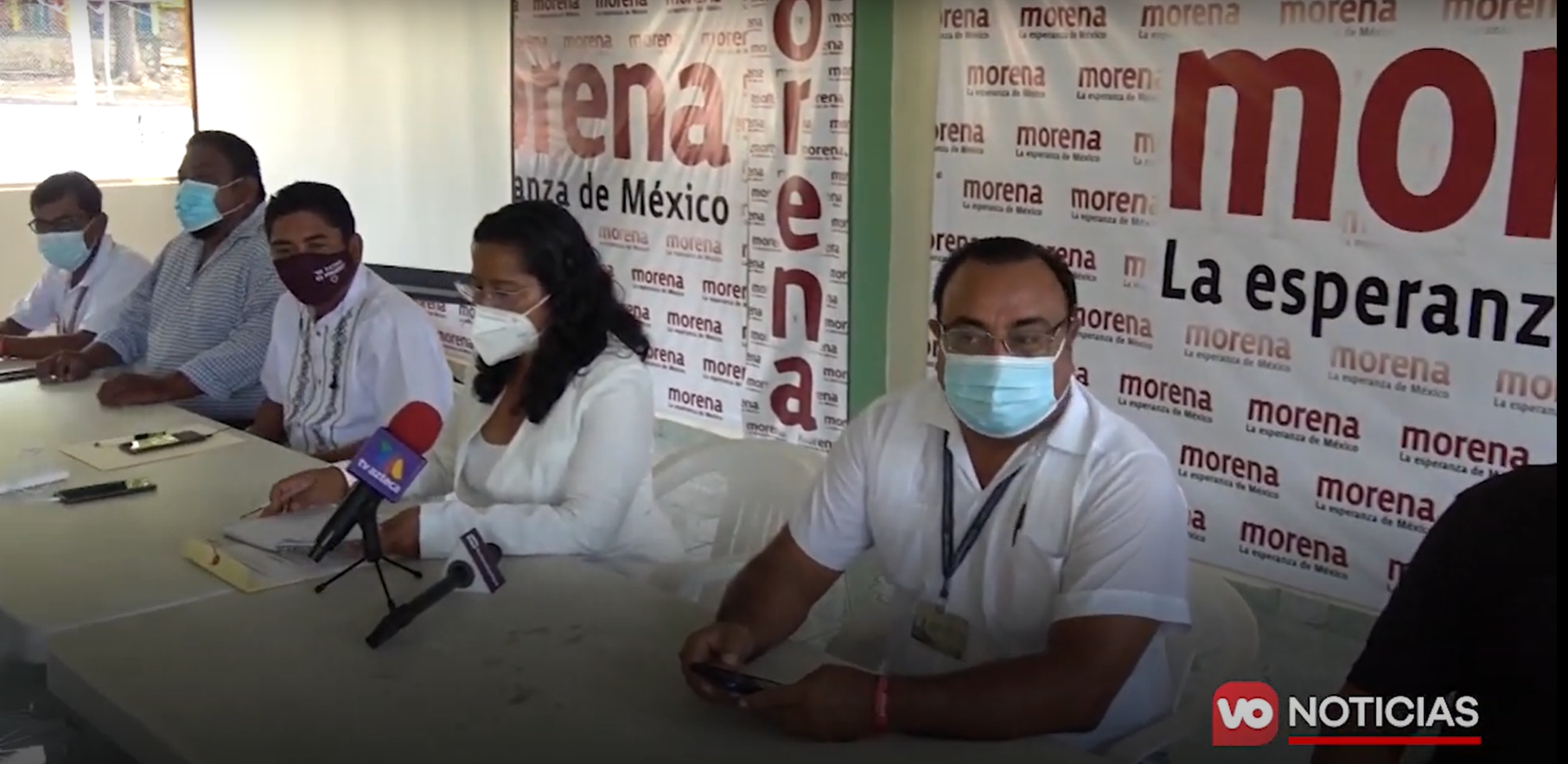 VIDEO: Se suman transportistas a proyecto de Abelina, niega que Morena condicione el voto
