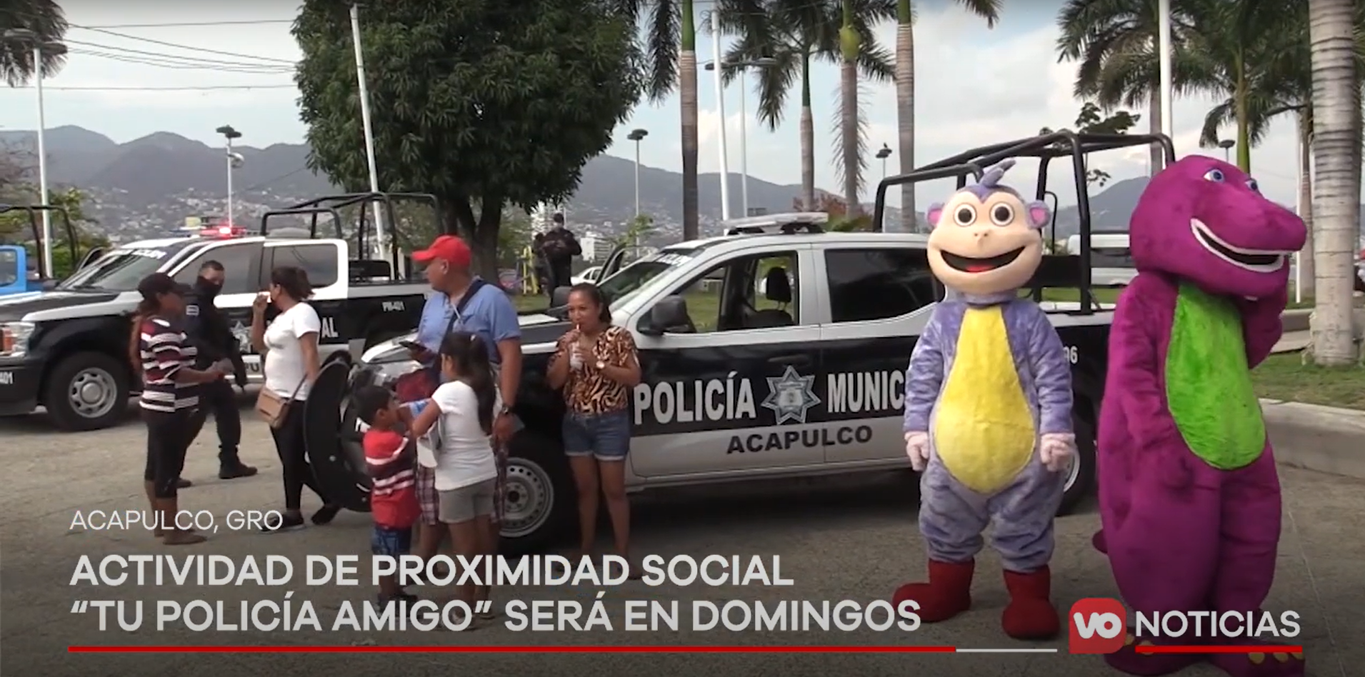 VIDEO: Actividad de proximidad social “tu policía amigo” se realizará todos los domingos