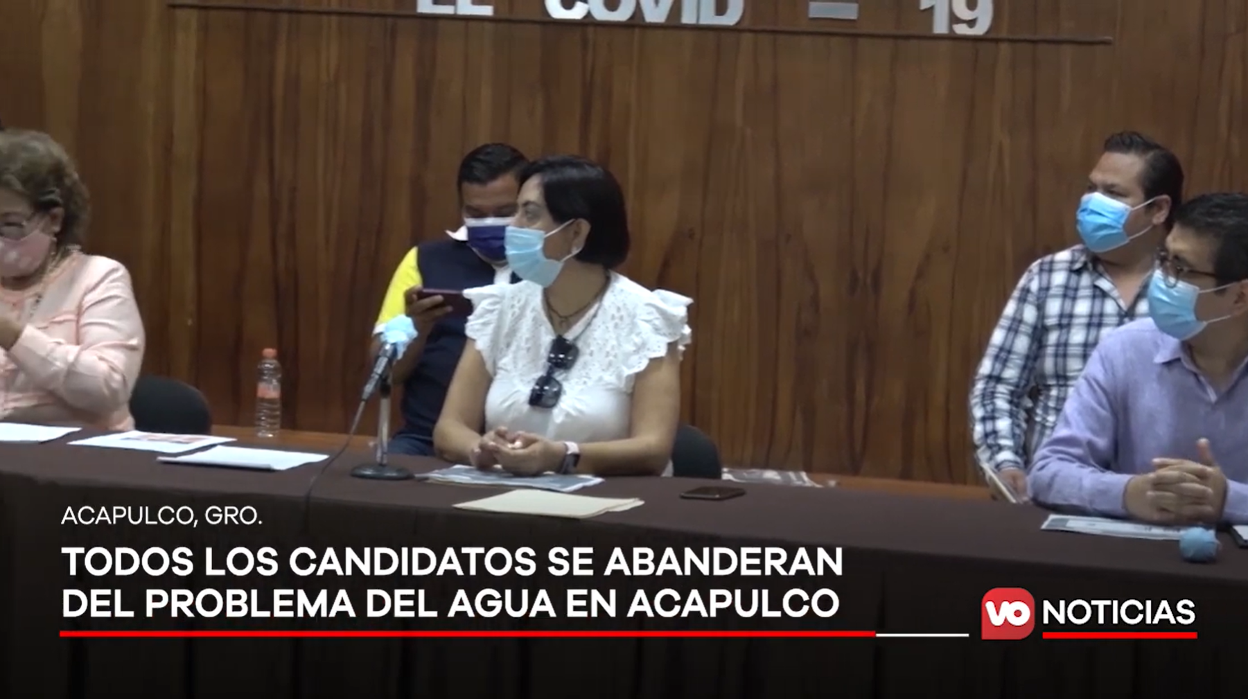VIDEO: Todos los candidatos se abanderan del problema del agua olvidándose que este problema es de años