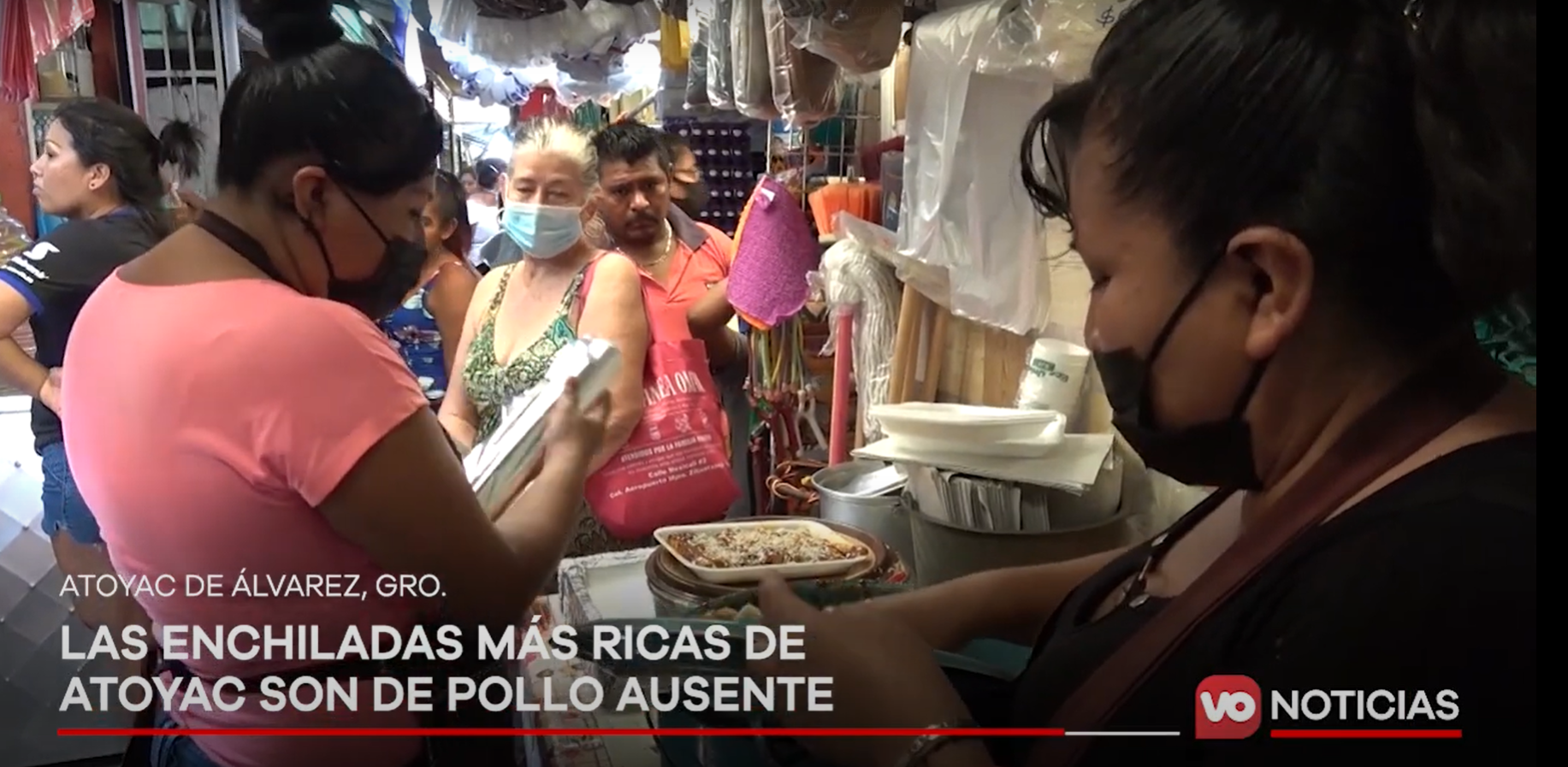 VIDEO: Las enchiladas más ricas de Atoyac son de pollo ausente ¿ya las probaste?