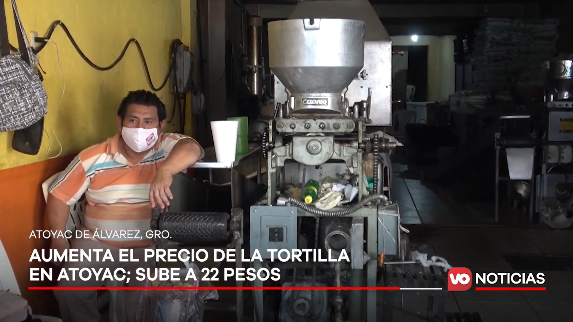 VIDEO: Aumenta el precio de la tortilla en Atoyac; sube a 22 pesos