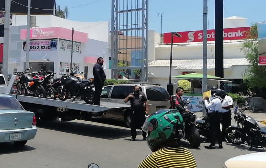 VIDEO: Infracciona SSP a 15 motociclistas durante el fin de semana