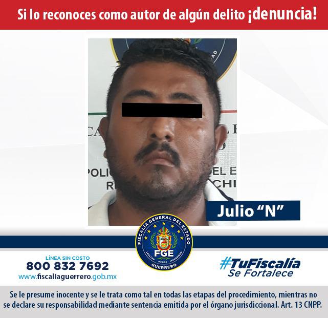 Fiscalía obtuvo vinculación a proceso por homicidio en Tecoanapa