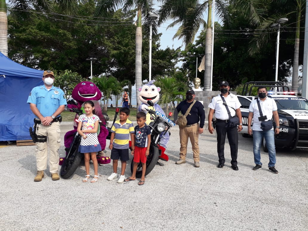 Realiza SSP trabajos de proximidad social en Acapulco