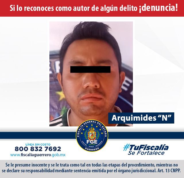 FGE logra vincular a proceso a policía municipal por secuestro en Huamuxtitlán