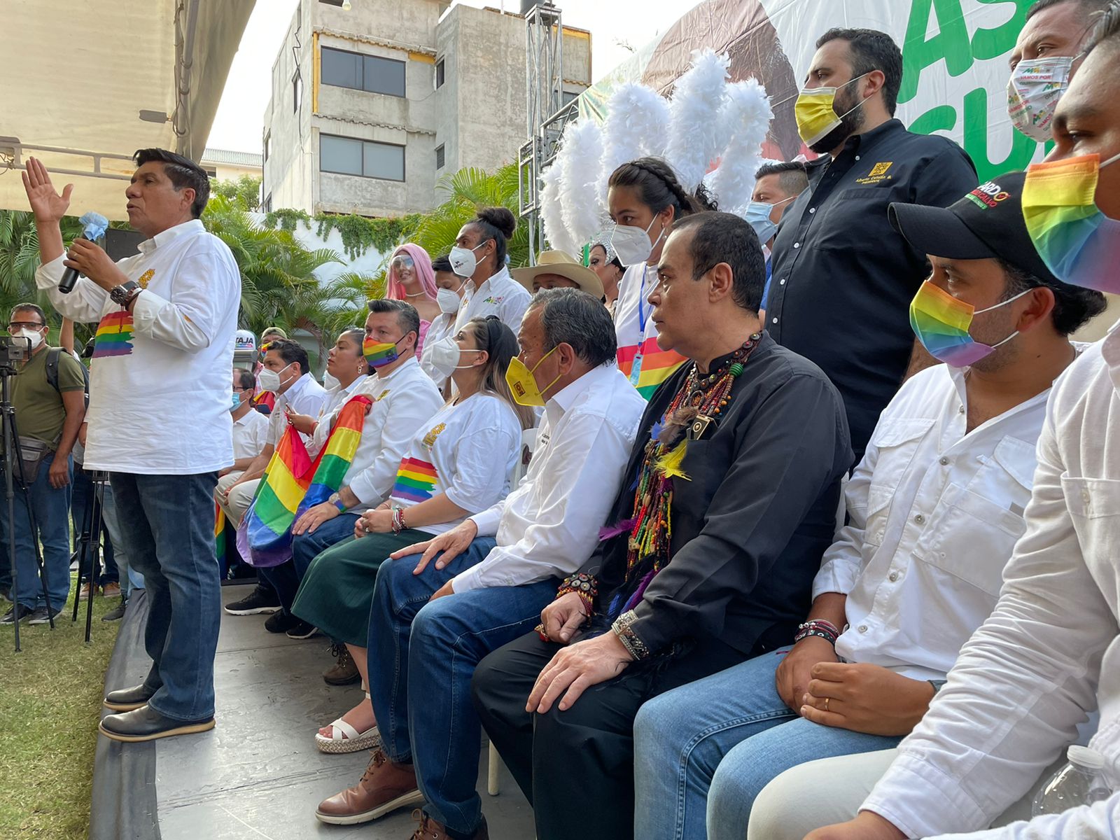 VIDEO: Firma Mario Moreno Arcos compromisos de campaña con la comunidad LGBTTTIQ+