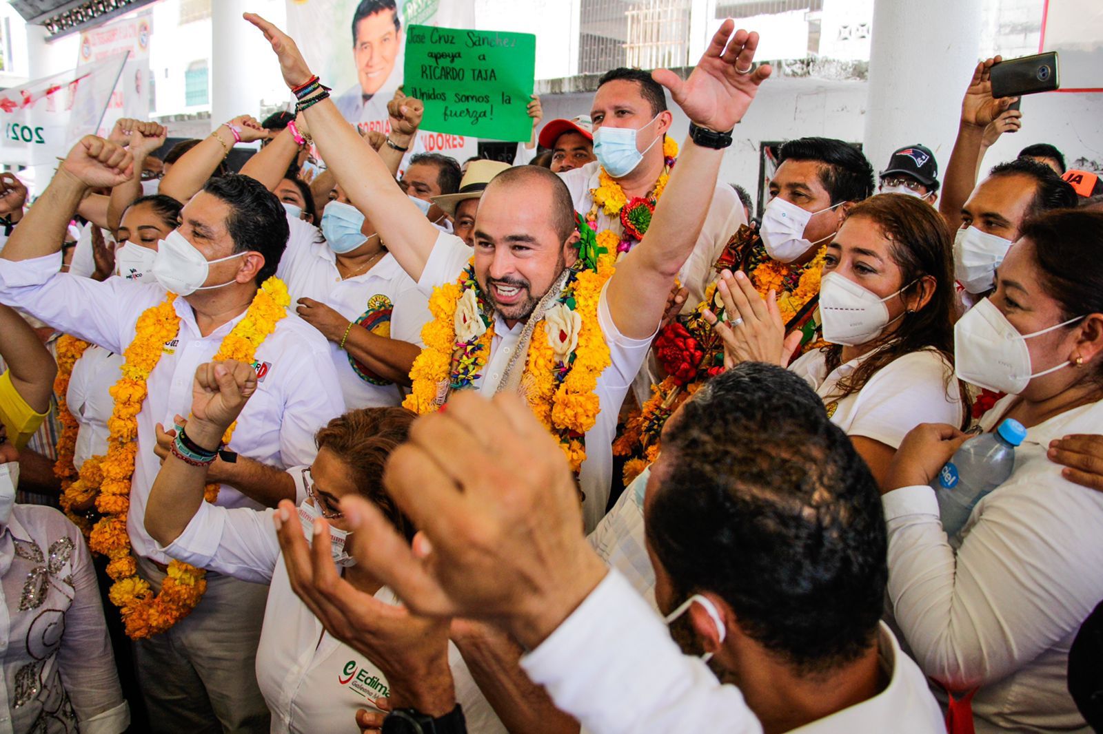 Apoya SUSPEG a Ricardo Taja; votarán por él en Acapulco