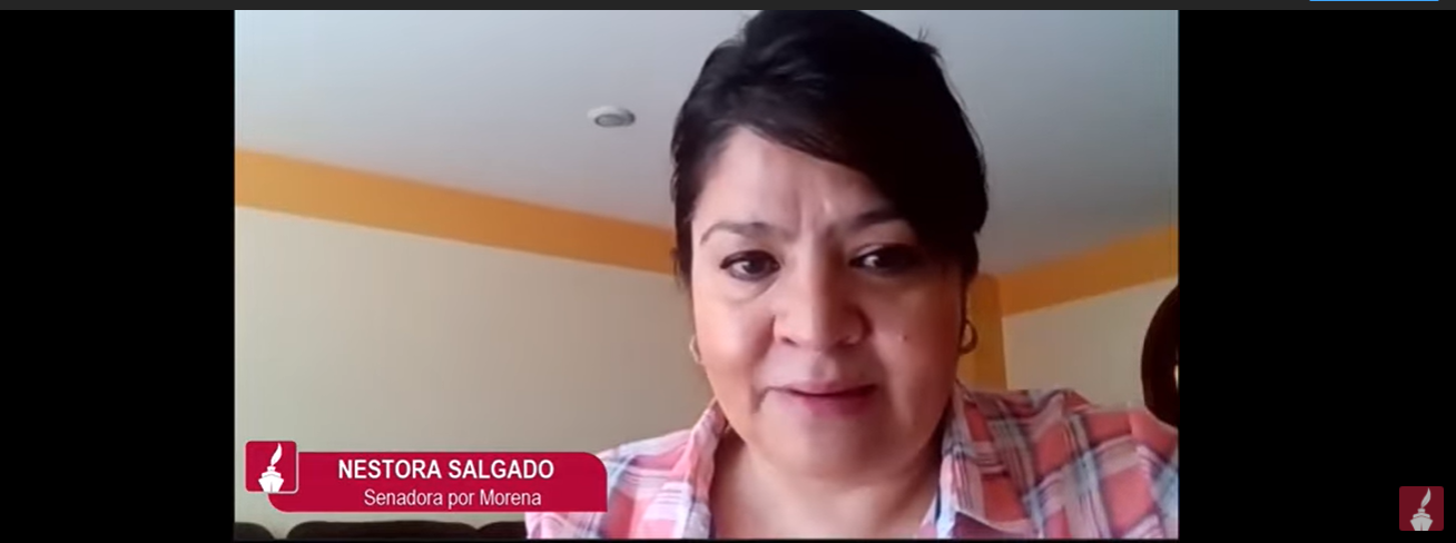 Encuesta de Morena, «proceso opaco y de simulación»: Nestora Salgado