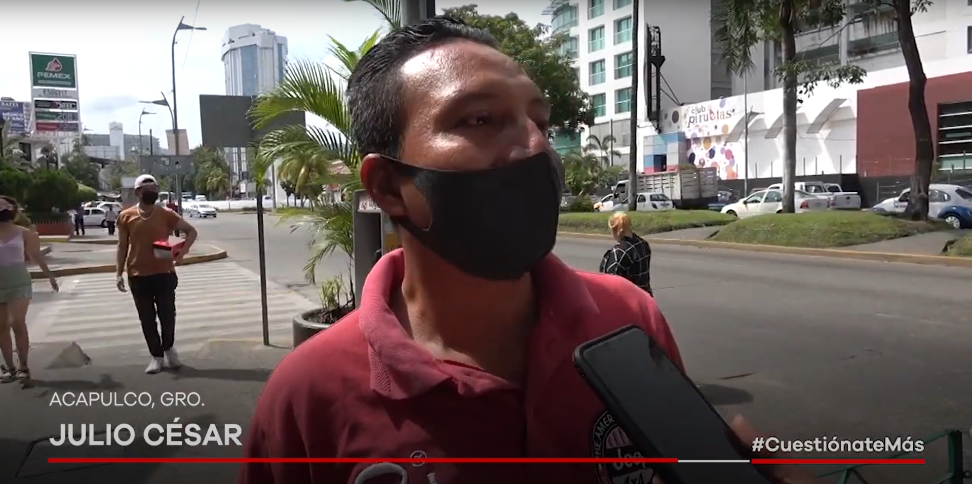 VIDEO: Acapulqueños en desacuerdo por la petición del PRI de anular la elección