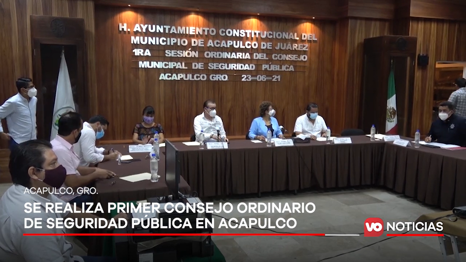 VIDEO: Se realiza primer consejo ordinario de seguridad pública en Acapulco