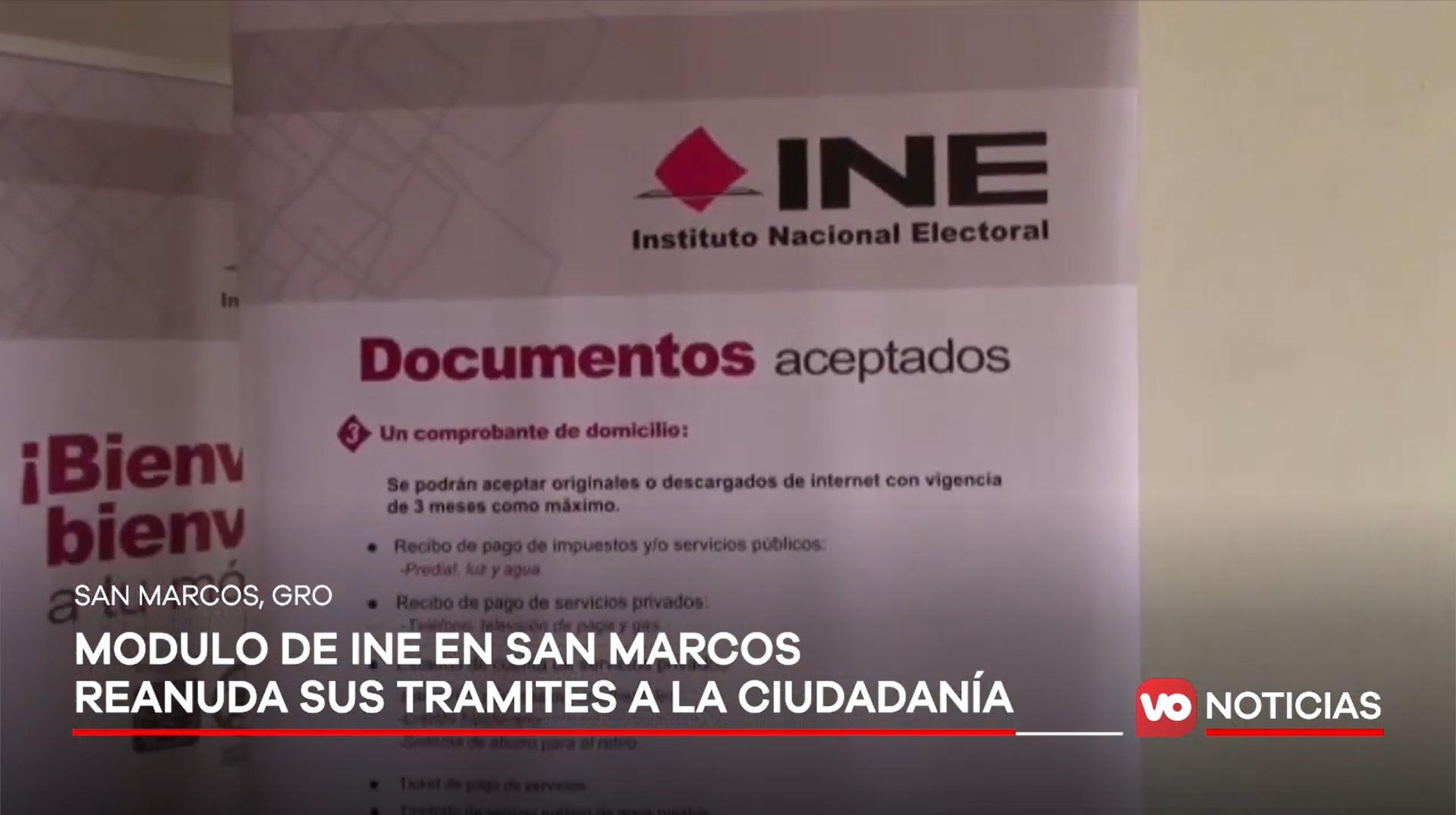 VIDEO: Modulo de INE en San Marcos reanuda sus tramites a la ciudadanía tras elecciones