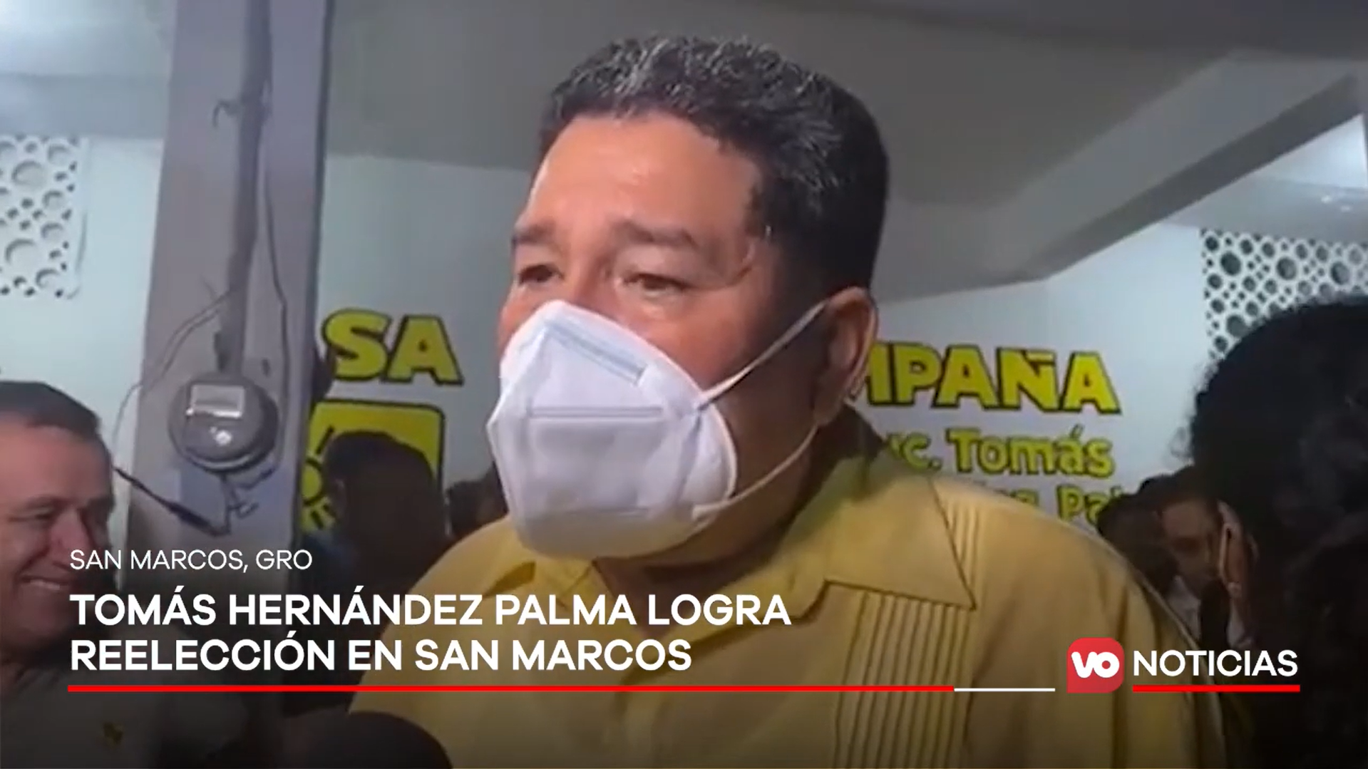 VIDEO: Tomas Hernández palma logra reelección en San Marcos