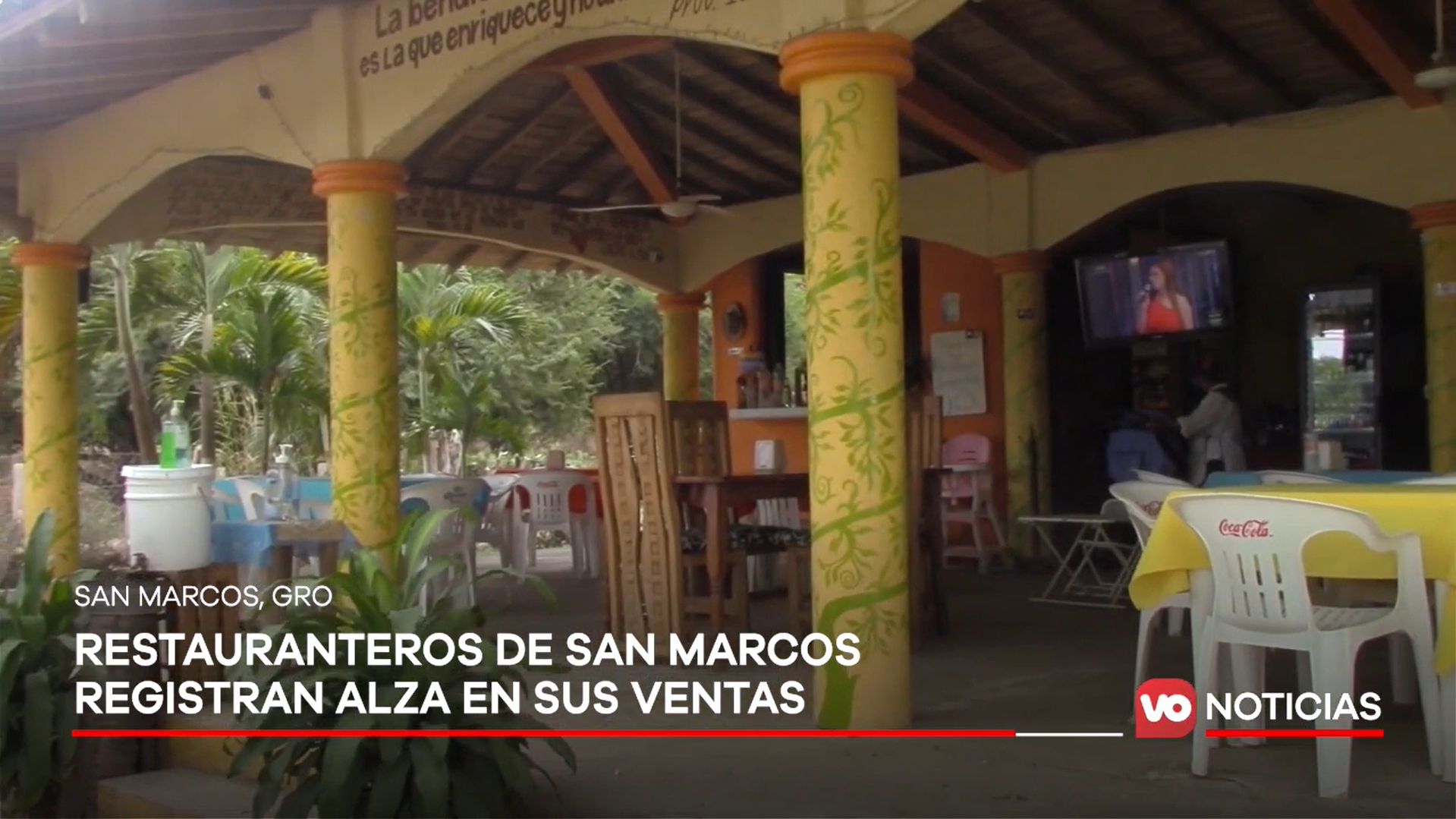 VIDEO: Restauranteros de San Marcos registran alza en sus ventas tras semáforo verde