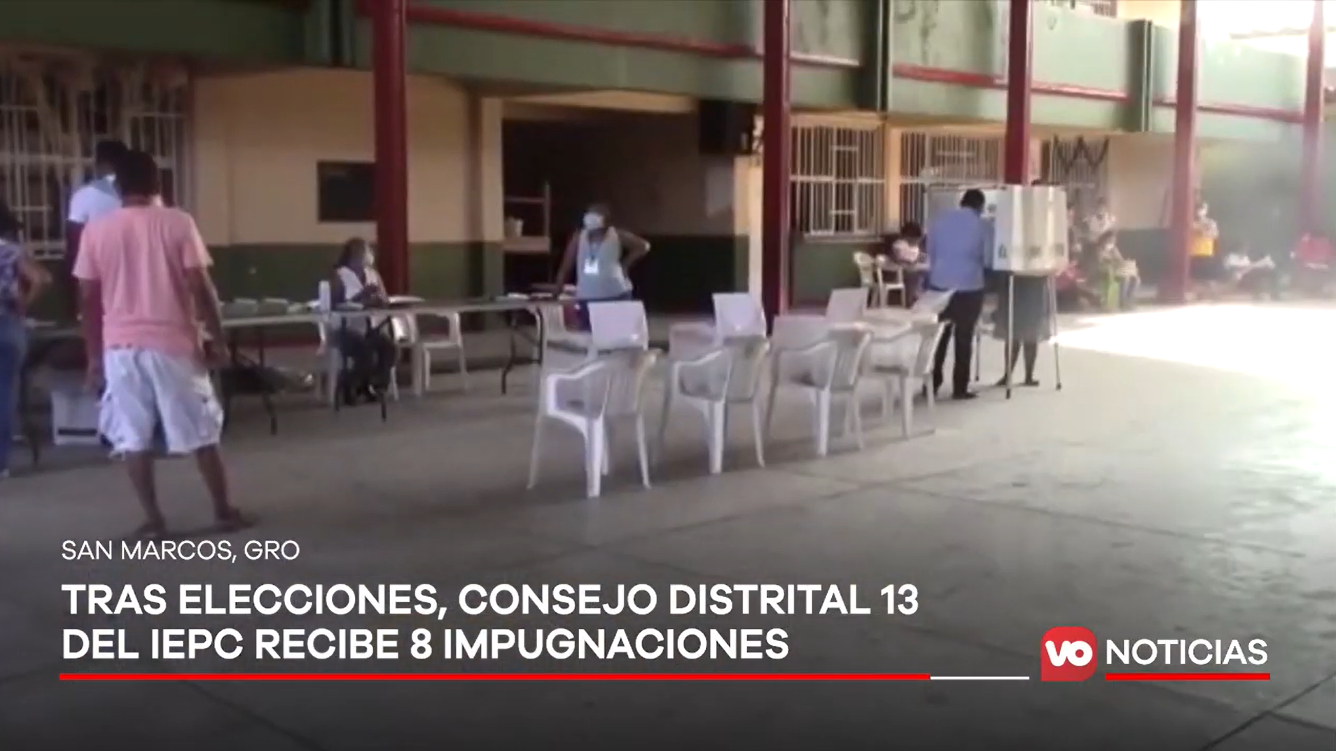 VIDEO: Tras proceso electoral, consejo distrital 13 del IEPC recibe 8 impugnaciones