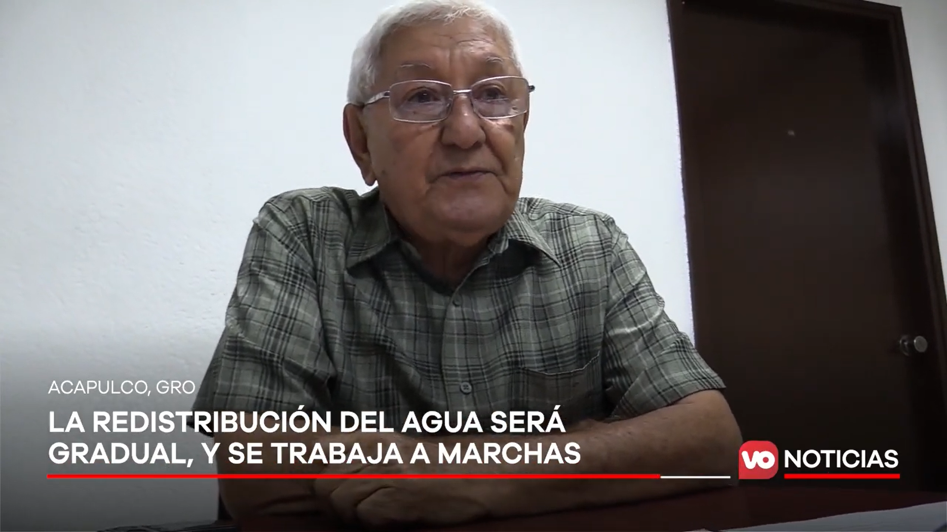 VIDEO: La redistribución del agua será gradual, y se trabaja a marchas forzadas: CAPAMA