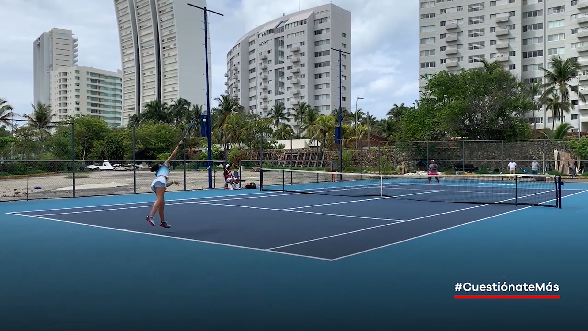 VIDEO: Participa Guerrero en la disciplina de Tenis durante juegos CONADE 2021